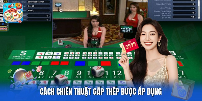 Cách chiến thuật gấp thếp được áp dụng Cách chiến thuật gấp thếp được áp dụng