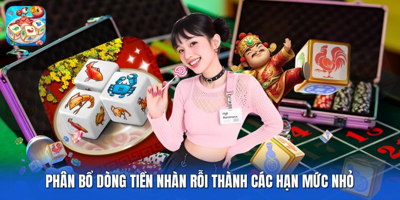 Phân bổ dòng tiền nhàn rỗi thành các hạn mức nhỏ Phân bổ dòng tiền nhàn rỗi thành các hạn mức nhỏ