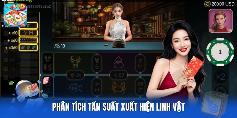 Phân tích tần suất xuất hiện linh vật Phân tích tần suất xuất hiện linh vật