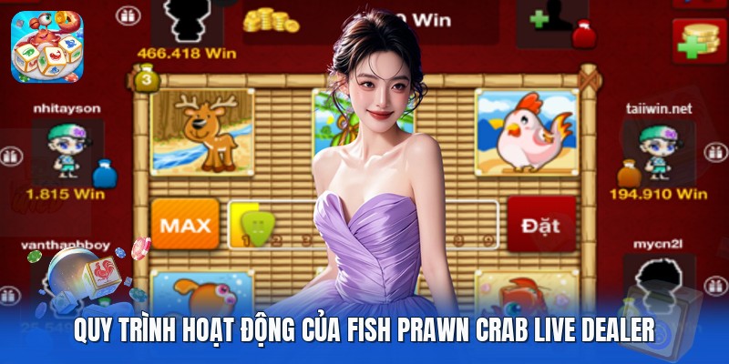 Quy trình hoạt động của fish prawn crab live dealer Quy trình hoạt động của fish prawn crab live dealer