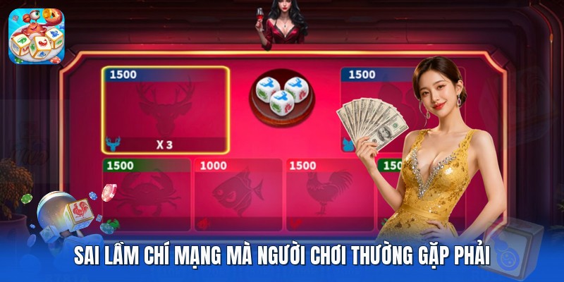 Sai lầm chí mạng mà người chơi thường gặp phải Sai lầm chí mạng mà người chơi thường gặp phải